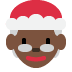 🤶🏿 Mrs. Claus: dark skin tone display on Twitter